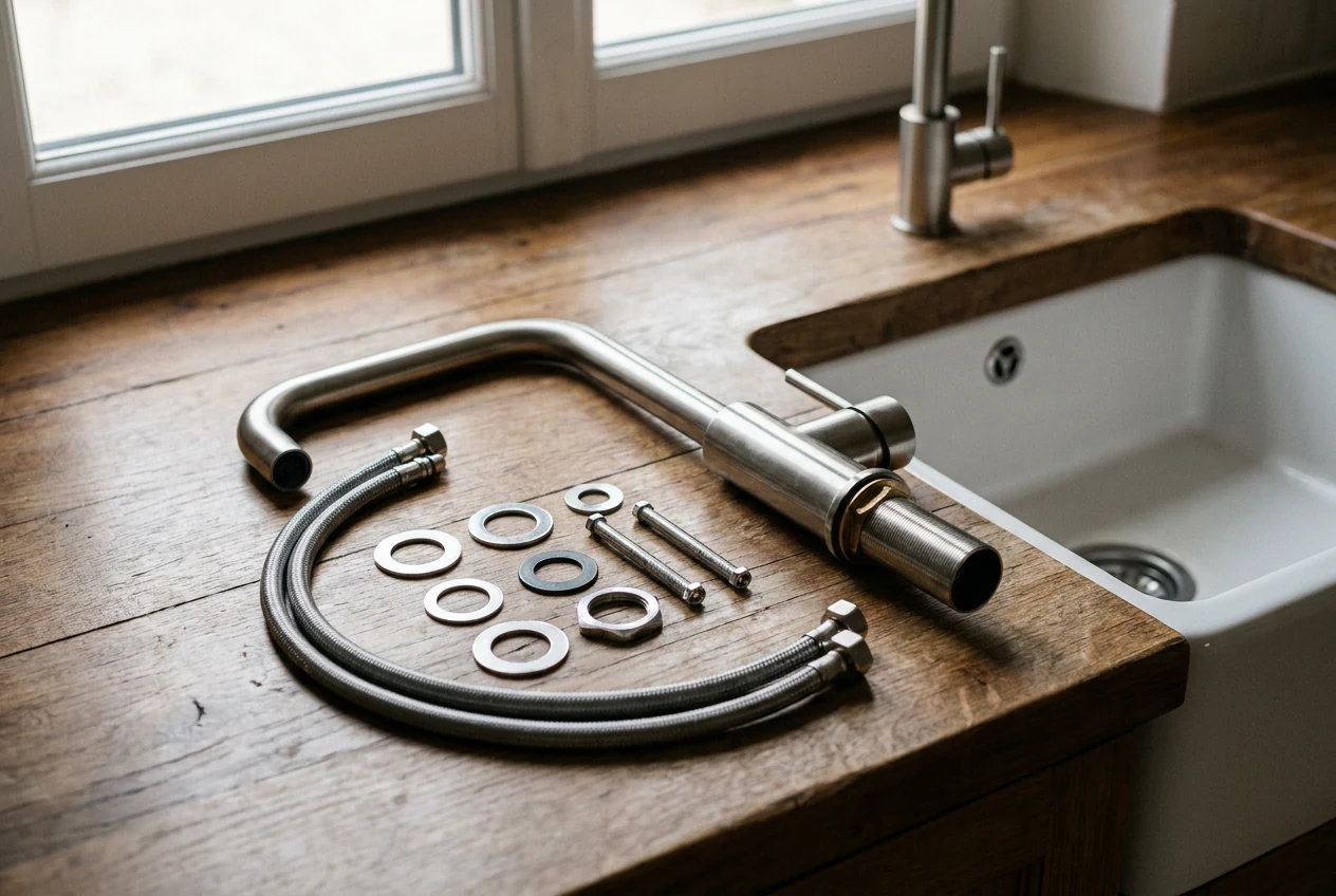 Installation de robinet