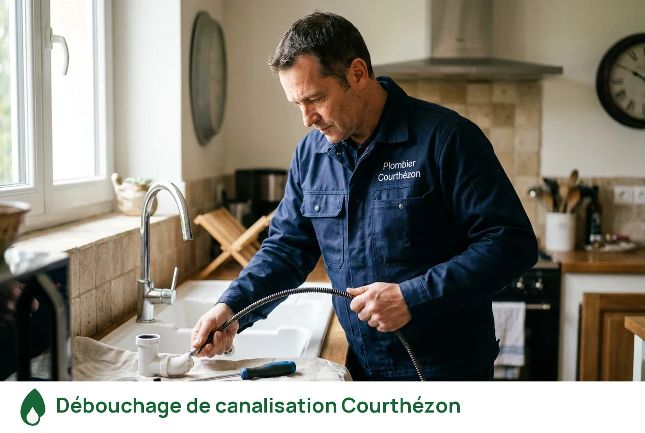Débouchage de canalisation à Courthézon