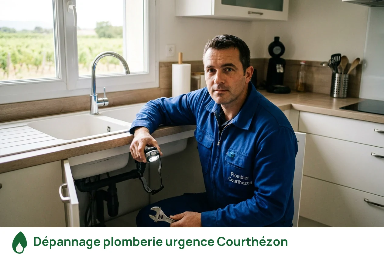 Dépannage plomberie urgence à Courthézon