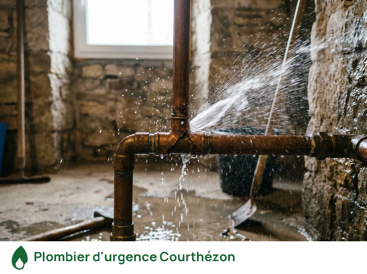 Plombier d'urgence à Courthézon