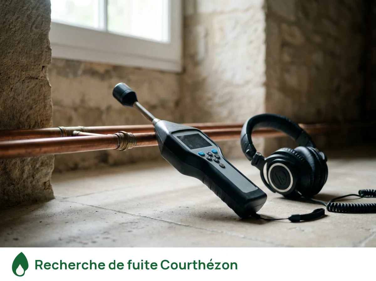 Recherche de fuite à Courthézon