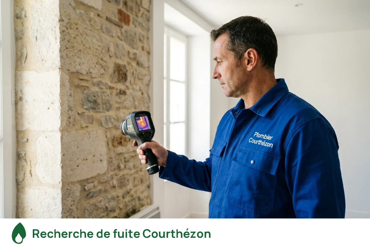 Recherche de fuite à Courthézon