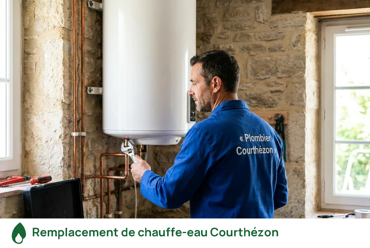 Remplacement de chauffe-eau à Courthézon