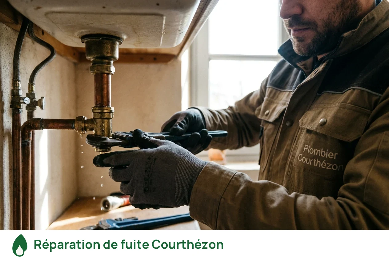 Réparation de fuite à Courthézon